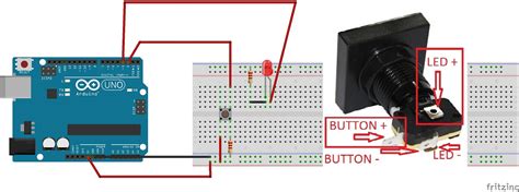 illuminated push button wiring
