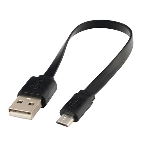 cm micro usb powerbank charger cable short charging cord  huawei  samsung android phone