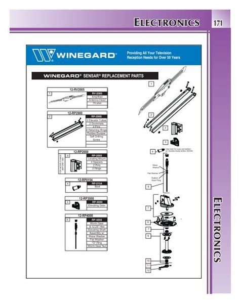 winegard sensar replacement parts rv parts rv accessories