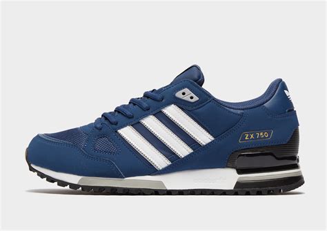 blauw adidas originals zx  sneakers heren jd sports