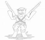 Rambo Drawing Getdrawings sketch template