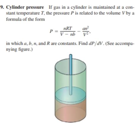 answered  cylinder pressure  gas   bartleby