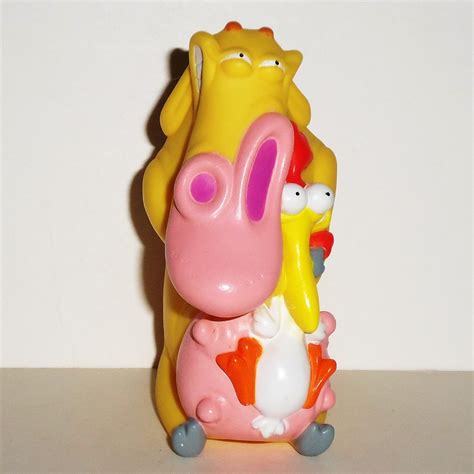 Cartoon Network Cow And Chicken Plastic Figure B Little