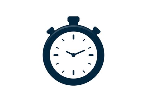 clock timer logo grafico por qnah creative fabrica