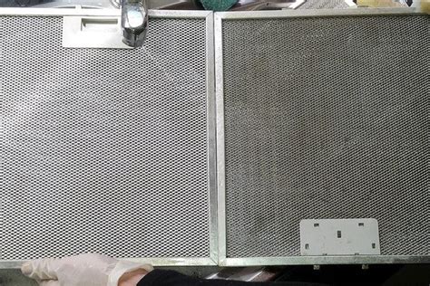 clean range hood mesh filters  diy methods dengarden