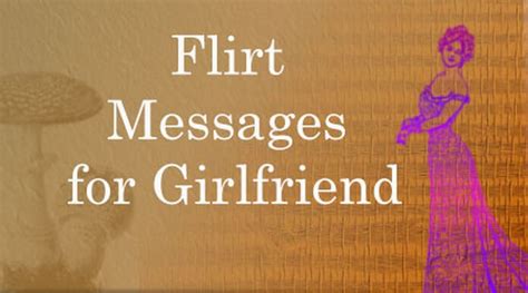 flirt messages to girlfriend