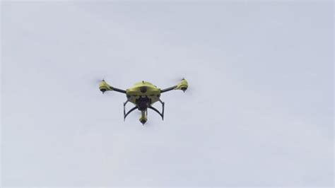 ambulance drone flies   rescue bt