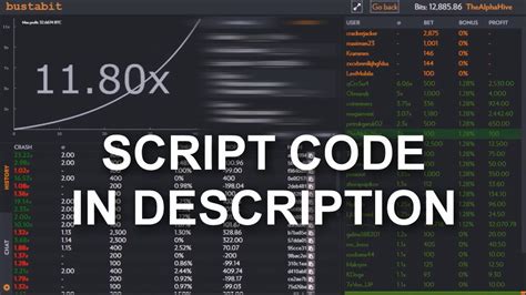 work bustabit  script  real profit code  description youtube