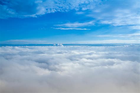 aerial view  clouds  stock photo