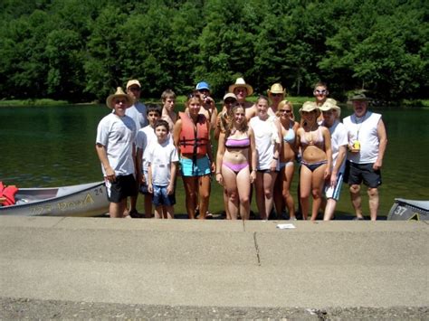 group photos the canoe trip