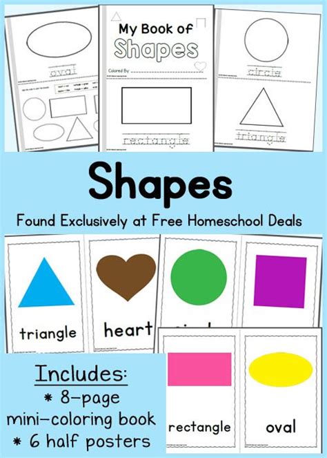 printable preschool shape books brian harringtons addition