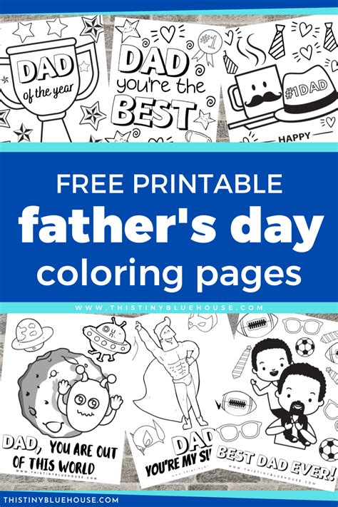 fun fathers day coloring pages  kids    print
