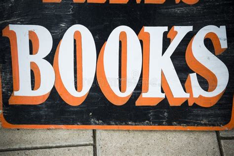 books sign stock image image  reading blackboard