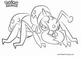 Coloring Durant Pokemon Pages Printable Kids sketch template