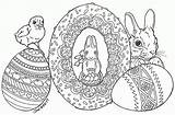 Easter Coloring Pages Hard Popular Easy sketch template