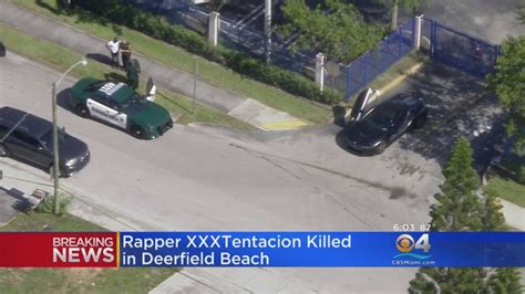 Rapper Xxxtentacion Shot Dead In Broward Reports Say