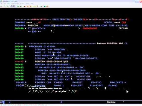 mainframe tools xpediter wmv youtube