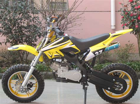 level entry cc  stroke air cooled hp dirt bike yellow  deliv
