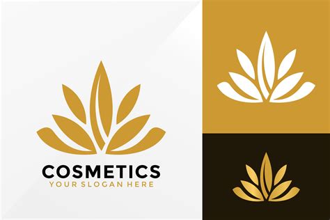 cosmetic brand vector art icons  graphics