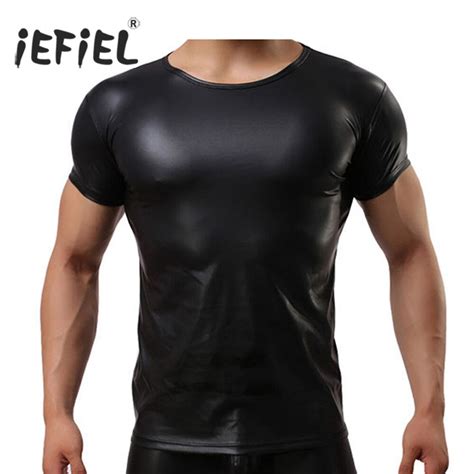 Buy Iefiel Cool Sexy Tops For Mens Faux