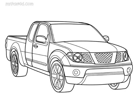 nissan coloring pages print