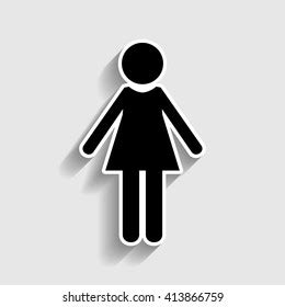 woman sign stock vector royalty   shutterstock
