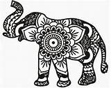 Elephant Thai Clipartmag Drawing sketch template