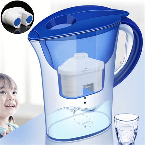 alkaline water pitcher  pure healthy mineral water lonizer filter jug walmartcom