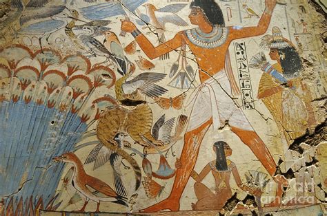 Ancient Egyptian Wall Painting Photograph By Angelo Deval