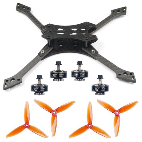 jmt mm diy fpv racing drone kit mm carbon fiber frame sets  cw ccw propellers