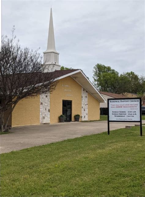 renewal baptist church plano tx kjv churches