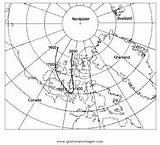 Nordpol Landkarten Geografie Landkarte Gratismalvorlagen sketch template