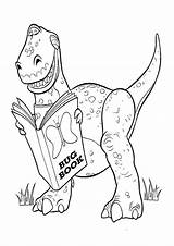 Coloring Dibujos Dinosaur Gigantosaurus Dinosaurios Hamm Woody Pintarcolorear Coloringhome sketch template
