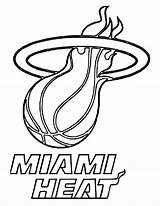 Coloring Nba Pages Logo Basketball Bulls Chicago Jordan Miami Logos Printable Team James Lebron Drawing Sheets Lakers Heat Cool Boys sketch template