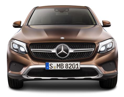 brown mercedes benz gle coupe front view car png image purepng