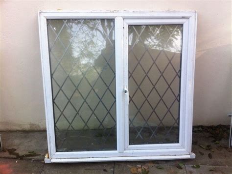 Upvc Double Glazed Window With Leaded Glass 121 Cm Wide Can Deliver