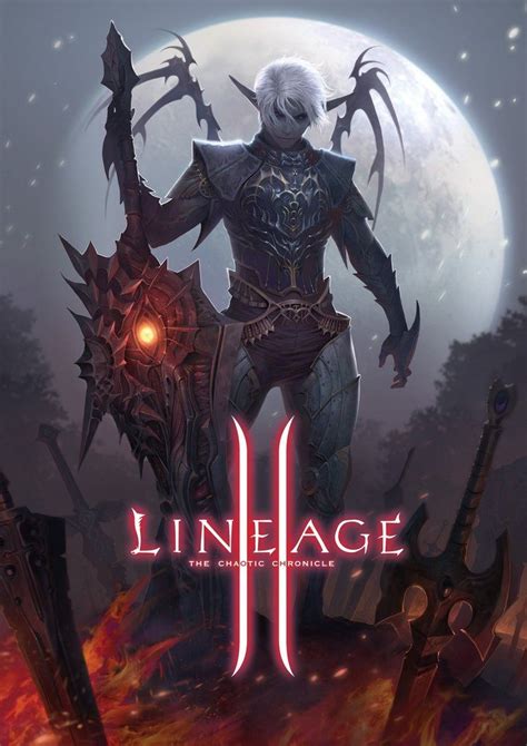lineage ii  chaotic chronicle poster character art cartoon wallpaper hd character design