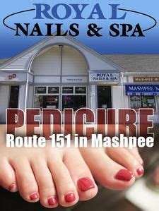 royal nails spa  route   mashpee  offering