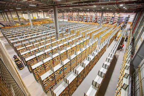 uks biggest warehouse   largest amazon depot   world hull