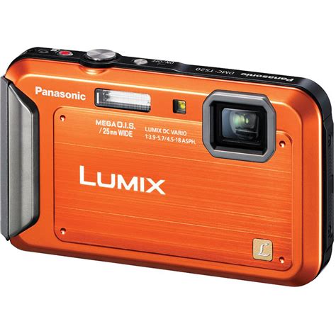 Panasonic Lumix Dmc Ts20 Digital Camera Orange Dmc Ts20d Bandh