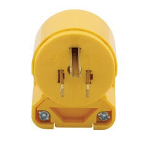 cooper wiring devices yellow angled plug   pw replacement plugs kent building