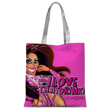 Jessica Wild Mmm I Love That Drink Tote Bag – Dragqueenmerch