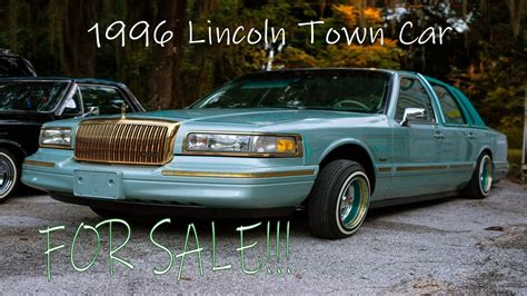 sale  lincoln town car youtube