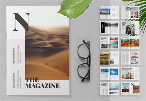 magazine layout graphic  bourjart creative fabrica