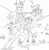 Coloring Aviva Martin Chris Pages Kratts Wild Printable Cartoons sketch template