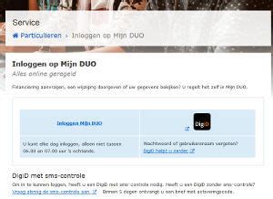 duo inloggen webmail inloggen