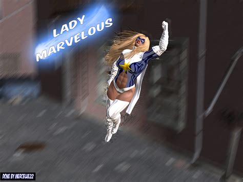 Lady Marvelous By Mercblue22 On Deviantart