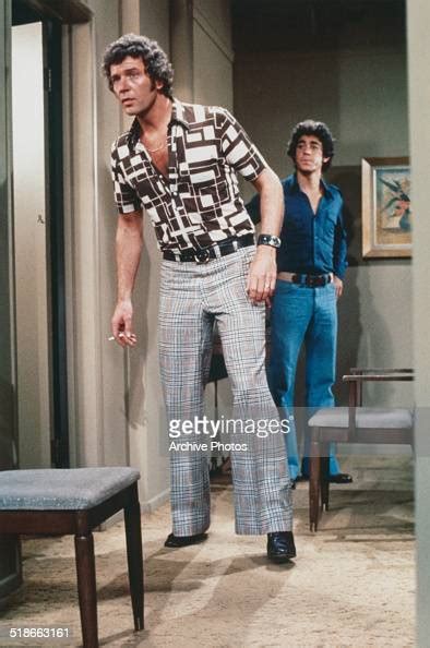 American Actors Robert Reed As Mike Brady And Barry Williams As Greg