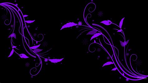purple  black hd wallpaper