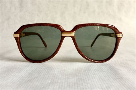 Cartier Vitesse Vintage Sunglasses Full Set Including 2 Cases New